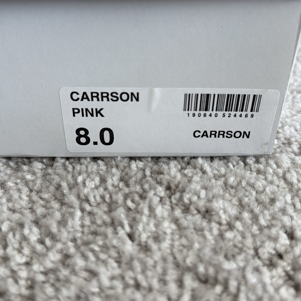 Steve Madden Carrson Pink Velvet Women's Heels - Picture 7 of 8